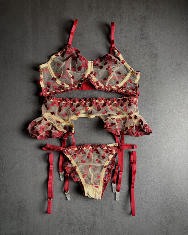 Komplet bielizny koronkowej Elvari