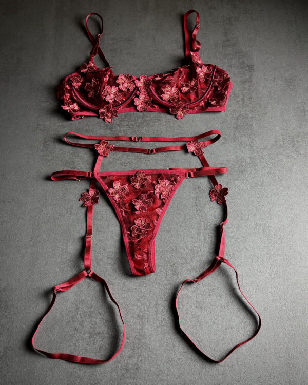 Komplet bielizny koronkowej Selura